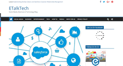 Desktop Screenshot of etalktech.com